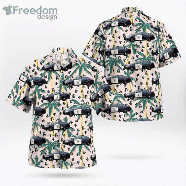 Sunnyvale California Sunnyvale Police Department Ford Interceptor Sedan Hawaiian Shirt