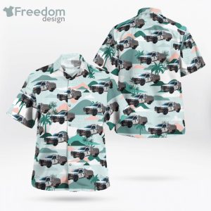 Tallahassee Florida Florida Forest Service Ford F550 Hawaiian Shirt