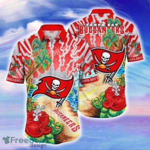 Tampa Bay Buccaneers NFL Flower Hawaiian Shirt For Men Women Best Gift For Fans