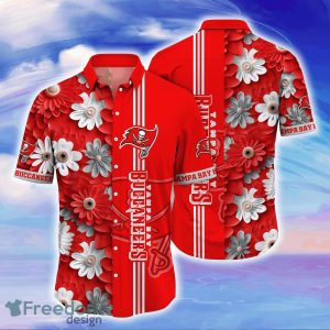 Tampa Bay Buccaneers NFL Flower Hawaiian Shirt For Men Women Gift For Fans