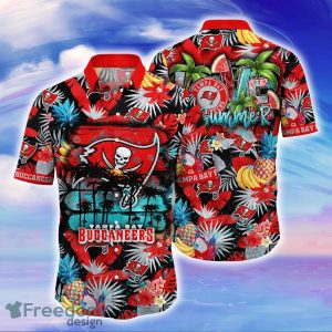 Tampa Bay Buccaneers NFL Flower Hawaiian Shirt For Men Women Great Gift For Fans