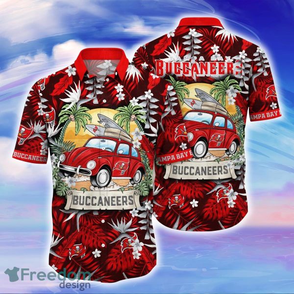 Tampa Bay Buccaneers NFL Flower Hawaiian Shirt For Men Women Unique Gift For Fans