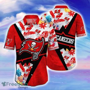 Tampa Bay Buccaneers NFL Flower Hawaiian Shirt Gift For Men Women Fans