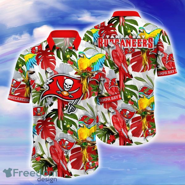 Tampa Bay Buccaneers NFL Flower Hawaiian Shirt Great Gift For Fans