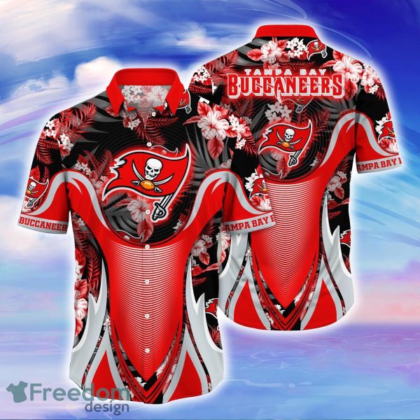 Tampa Bay Buccaneers NFL Flower Hawaiian Shirt Impressive Gift For Men Women Fans