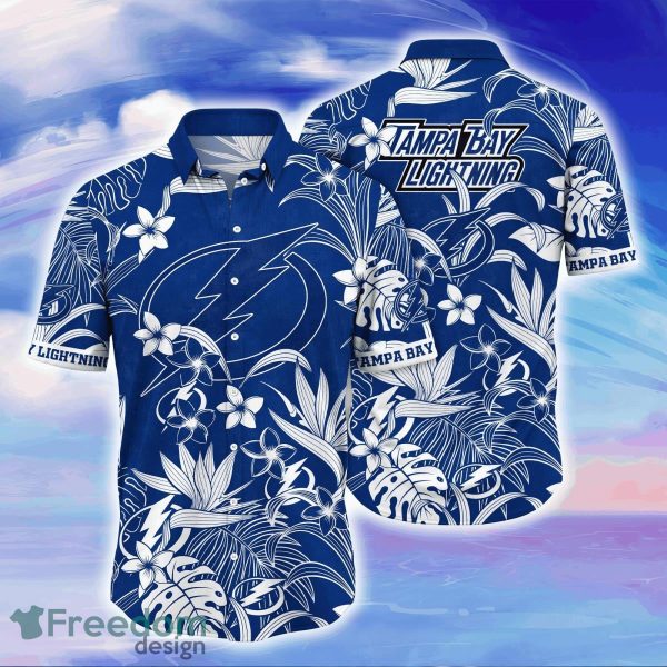 Tampa Bay Lightning NHL Flower Hawaiian Shirt For Men Women Impressive Gift For Fans