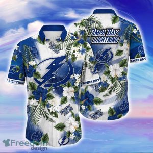 Tampa Bay Lightning NHL Flower Hawaiian Shirt For Men Women Style Gift For Fans