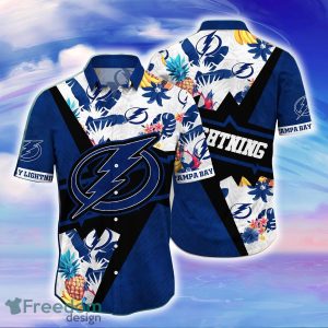 Tampa Bay Lightning NHL Flower Hawaiian Shirt Gift For Men Women Fans