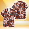 Tampa Bay Rays Bisque Hibiscus Brown Pattern 3D Hawaiian Shirt Gift For Fans