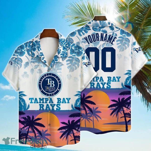 Tampa Bay Rays Major League Baseball 3D Print Hawaiian Shirt Personalized
