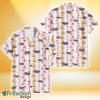 Tampa Bay Rays Pink Hibiscus Yellow Pink Orchid White Background 3D Hawaiian Shirt Gift For Fans
