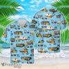 Tank Hawaiian Shirt 3D Printed Beach Lover Gift
