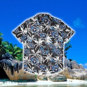 Tennessee Titans NFL Black Floral Hawaiian Shirt Special Gift For Fans