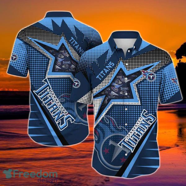 Tennessee Titans NFL Football Beach Shirt For This Summer Graphic Print Hawaiian Shirt Big Fans