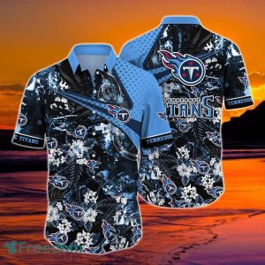 Tennessee Titans NFL Hawaiian Shirt Tropical Pattern New Hot Trend Summer For Sports Fans NFL