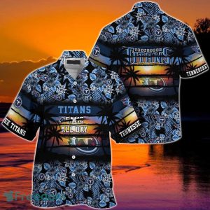 Tennessee Titans NFL Summer Hawaiian Shirt Floral Pattern Graphic For Sports Enthusiast