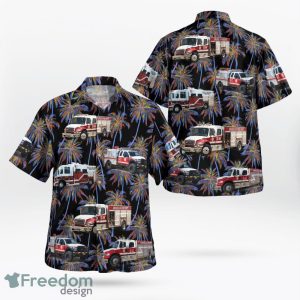 Texas Amarillo Fire Department Hawaiian Shirt