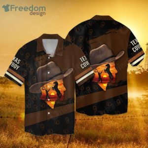 Texas Cowboy Hawaiian Shirt For Men & Women