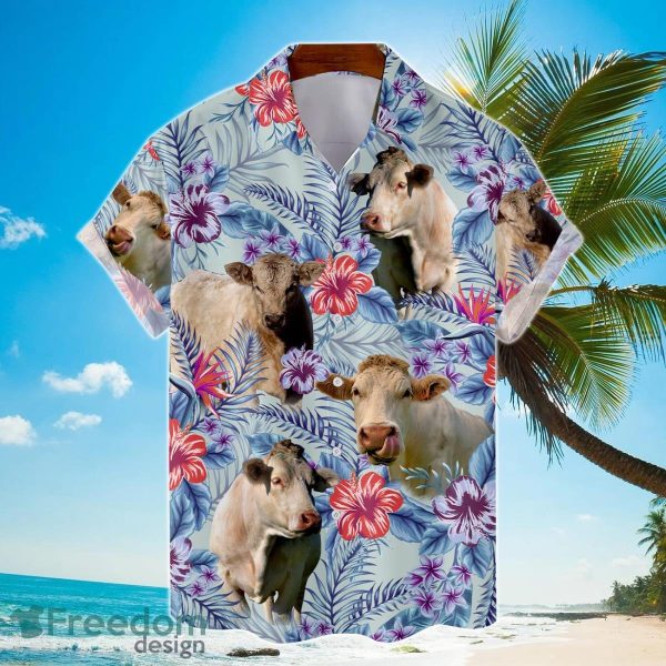 Tropical Chorolais Cow Hawaiian Shirts For Men And Women