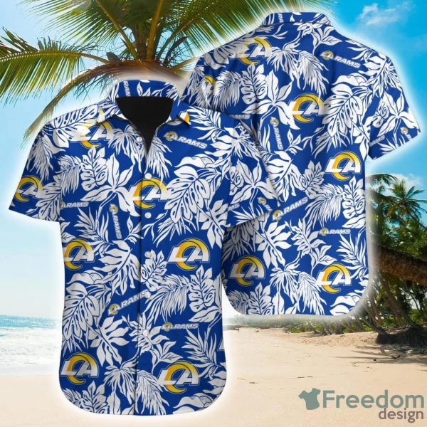 Tropical Leafs NFL Los Angeles Rams Hawaiian Shirt