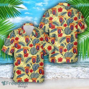 US Army Security Force Assistance Brigade SSI Hawaiian Shirt