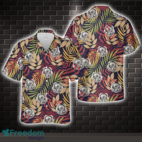 US Navy First Class Diver Hawaiian Shirt US Navy Aloha Shirt