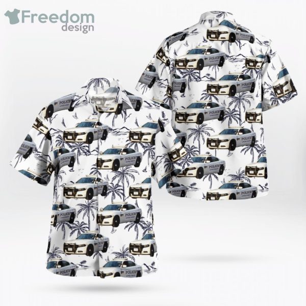Upper Darby Township Police Department Dodge Charger Upper Darby Pennsylvania Hawaiian Shirt