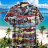 Vintage Car Collage Hawaiian Shirt Enjoy The Car