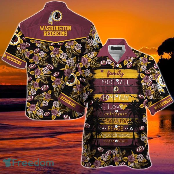 Washington Redskins NFL Hawaiian Shirt This Summer New Gift For Family Football
