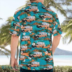 Morgan County EMS Hawaiian Shirt Summer Beach Gift