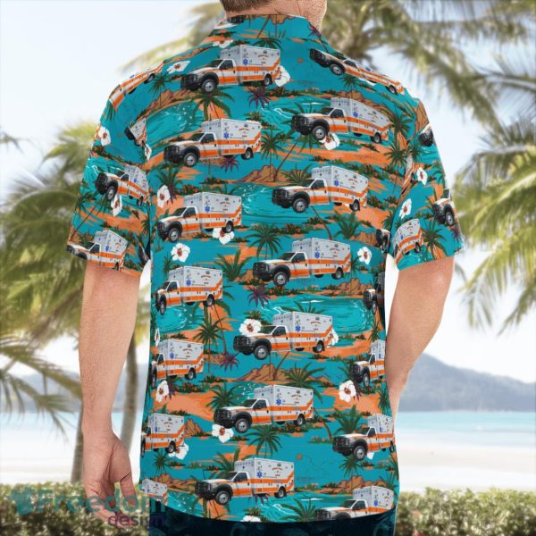 Morgan County EMS Hawaiian Shirt Summer Beach Gift