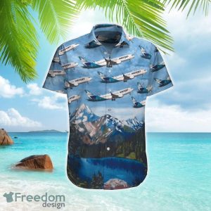 WestJet Boeing 737-8 MAX Hawaiian Shirt Beach Summer Shirt
