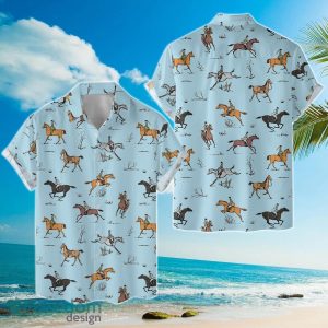 Western Cowboy Hawaiian Shirt For Men Women