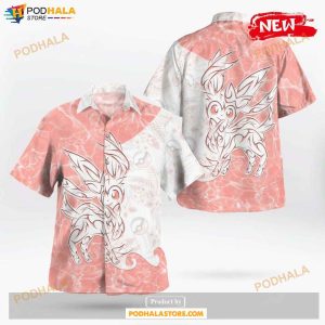 Tribal Eevee Sylveon Design Hawaiian Shirt