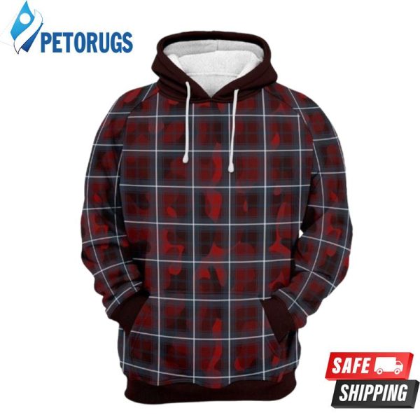 Camoplaid 3D Hoodie