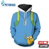 Finn Adventure Time 3D Hoodie