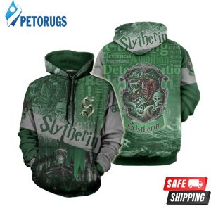 Hogwarts Castle Slytherin House 361 3D Hoodie
