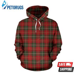 Holiday Tartan Plaid Pattern 3D Hoodie