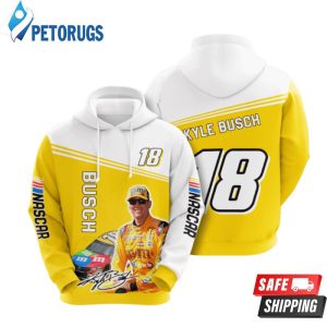 Kyle Busch 3D Hoodie