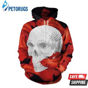 Skull Cool Aesthetic 3D Hoodie