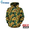Sunflower Realistic Pattern 3D Hoodie